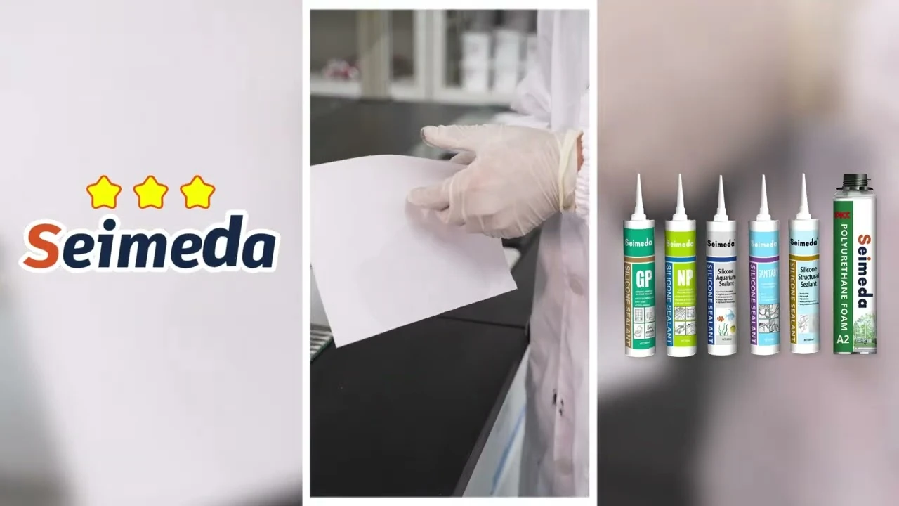Teste de dobramento de selante de silicone, padr&atilde;o borboleta e avalia&ccedil;&atilde;o de reologia